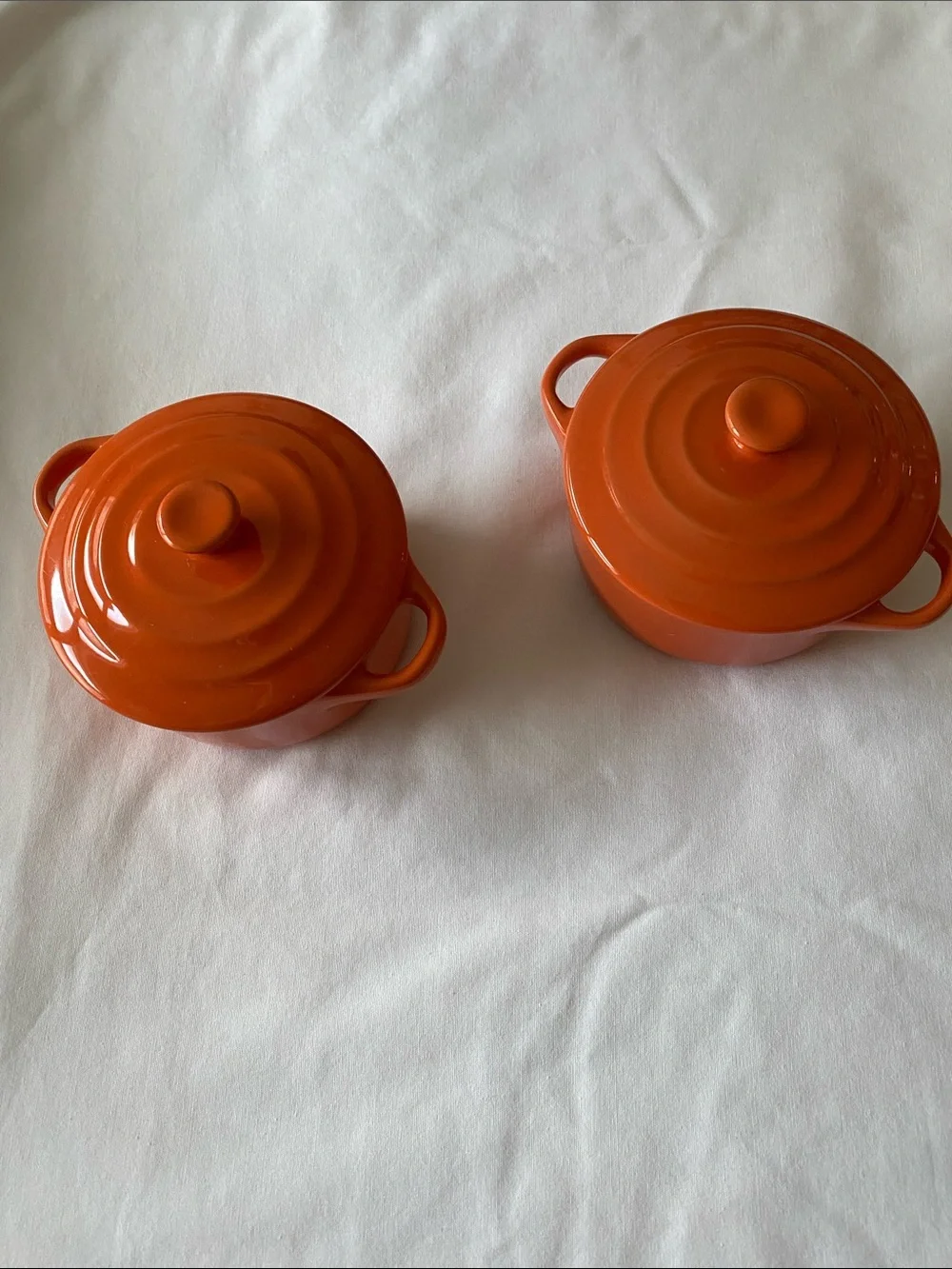 Orange Mini Cocotte Baking Dish Set - Unbranded